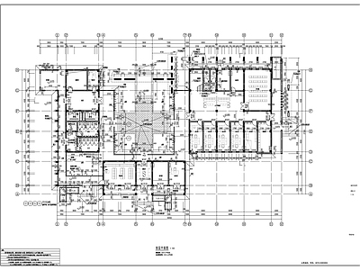 某滨河公园新中式风格管理用房建施图 施工图