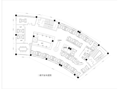 1450㎡西餐厅咖啡厅 餐饮 施工图