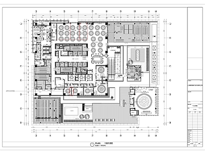 上海高档餐厅 施工图