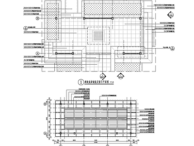 廊架详图 施工图