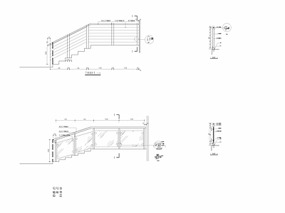 栏杆详图 施工图