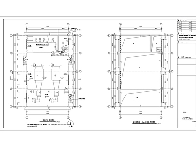 锅炉房建筑图 施工图 工业建筑