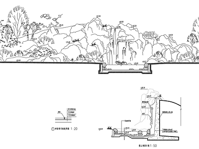 假山 施工图