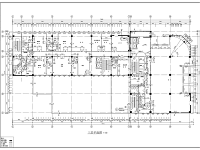 十层办公楼建筑方案图 施工图