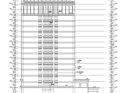 工业园区十八层办公综合楼建 施工图