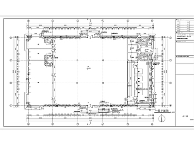 员工餐厅 施工图 食堂建筑