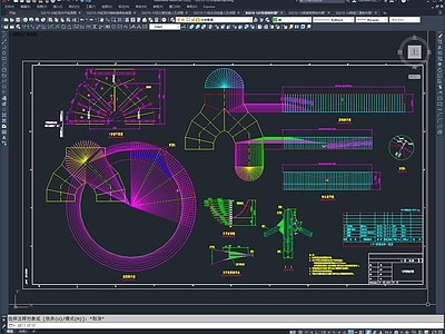 某4X600MW电厂循环水管道安装图纸 施工图