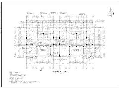 别墅建筑结构水电全套图 施工图