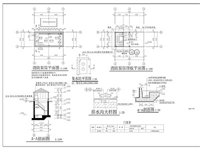 幼儿园泵房建 施工图