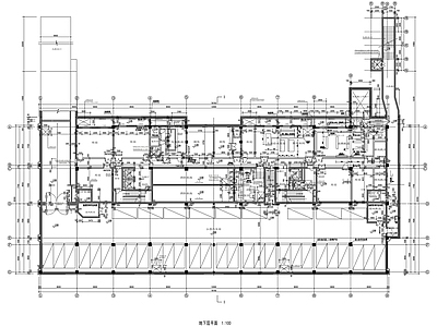 欧式九层办公楼建筑方案设计 施工图