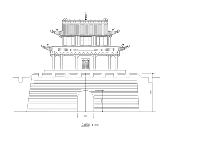 中国古建建筑 施工图