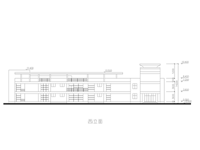 幼儿园建筑图 施工图