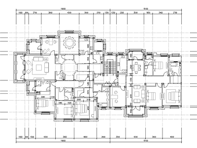 160 250 6 多层住宅 单元式  施工图