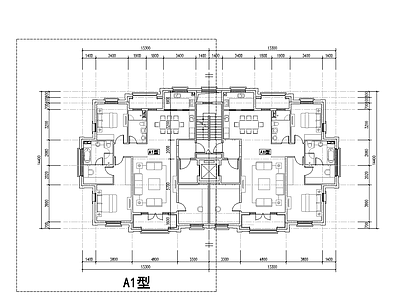 160 6 多层住宅 点式  法式 2011 大连钻石湾项目A3地块 施工图