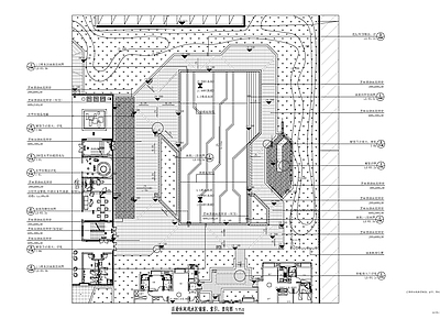 某现代简约风格小区游泳池详图 施工图