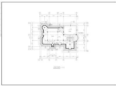 别墅建筑结构 施工图