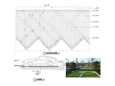 停车 施工图 户外
