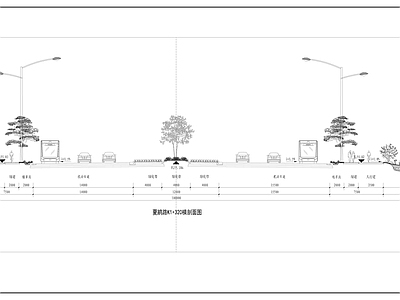 道路景 施工图