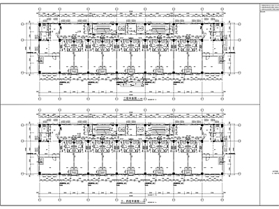 酒店客房建筑图纸 施工图