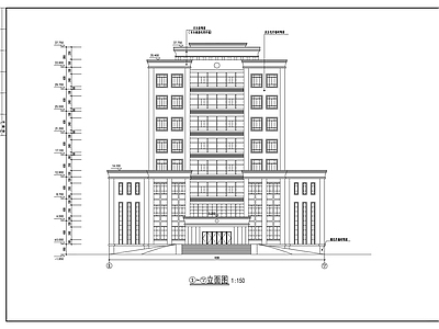 小高层办公楼 施工图