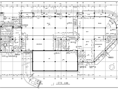 银行大楼建筑图 施工图