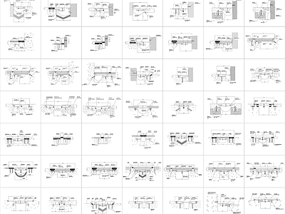 各类地面伸缩缝节点图 施工图