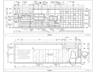 企业文化展厅室内装饰 施工图