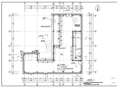 酒坊店铺徽派建筑 施工图