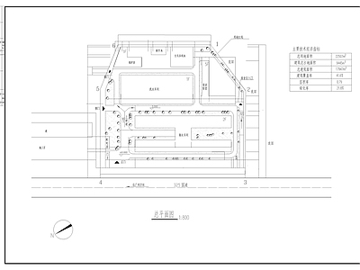 工厂大门方案图 施工图