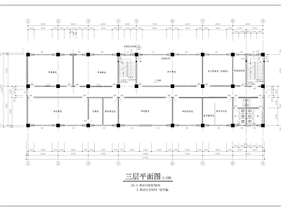 教学楼毕业设计 施工图