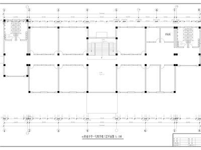 教学楼建筑结构毕业设计图纸 施工图