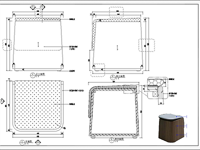 座凳 施工图