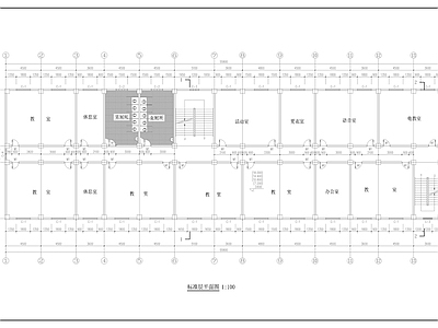 教学楼建筑结构毕业设计图纸 施工图