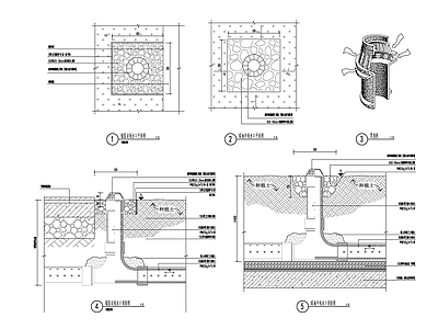 雨水口地面做法详图 施工图
