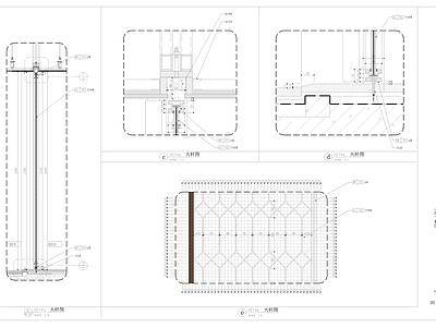 客房移门门表图 施工图 推拉