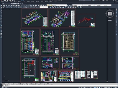 某冷库机房部分建筑暖通设计图 施工图