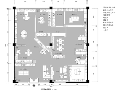 全屋定制衣柜橱柜展厅CA 施工图