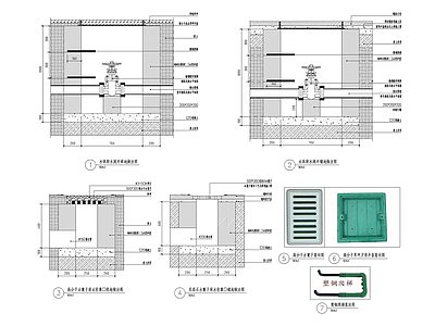 排水节点安装大样 施工图