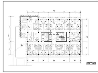 酒店高层建筑设计图纸 施工图