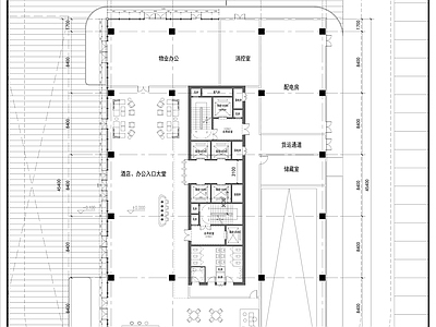 高层办公建筑 施工图