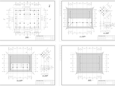 大雄宝殿建筑 施工图