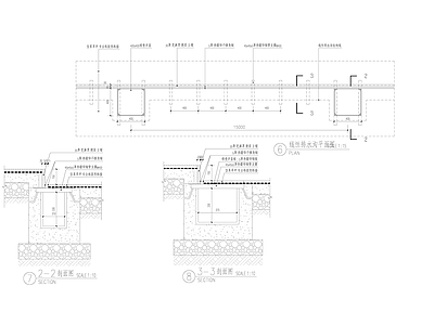 线性排水沟大样图 施工图