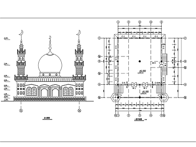 清真寺 施工图