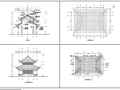 古建筑 施工图