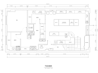 西饼店烘焙店 蛋糕 施工图