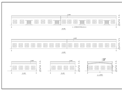 厂房 施工图 工业建筑