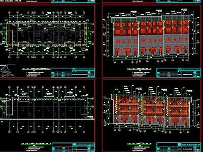 木建筑 苗族建筑 外包木建筑 黔东南建筑 施工图