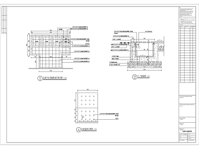 垃圾回收点及拖把池详图 施工图