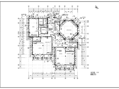 某仿欧式小区配套幼儿园建筑 施工图