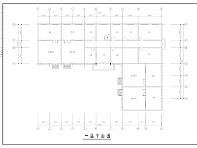 厂房及办公联建图纸 施工图 工业建筑